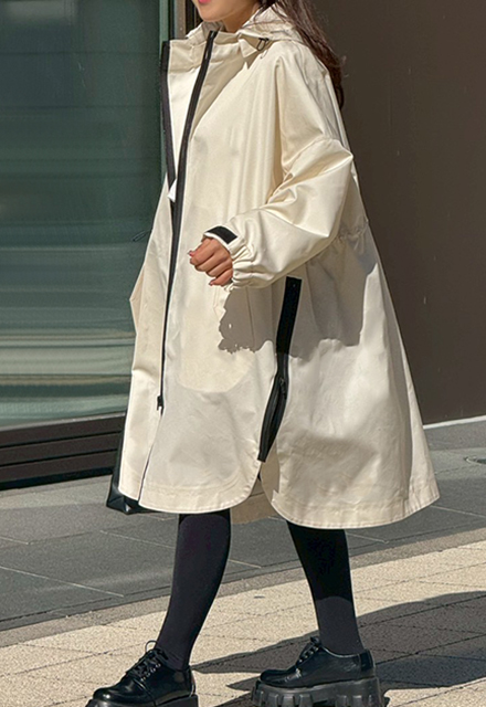 防水加工コクーンマウンテンコート【7e-174-02408】