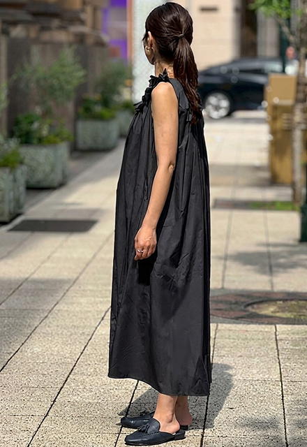 フラワーモチーフロングワンピース【7e-831-06339】