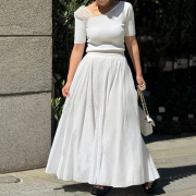 アシメチュールネックニット【ネコポスOK】【8g-831-01697】