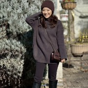 ポンチョ風ニット【8b-831-02879】