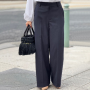 リネンMIXストレートパンツ【7g-174-02603】