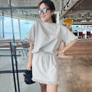 フリルスウェットセットアップ【7g-831-05596】