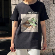 ヴィンテージフォトプリントTシャツ【ネコポスOK】【7g-831-05517】
