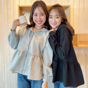 ペプラムフリルジップパーカー【7f-831-05735】