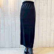 ベロアIラインロングスカート【7f-831-05781】