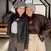 フェイクレザーブルゾン【7f-831-05963】