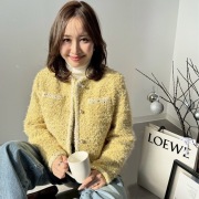 ダウンMIXツイードパイピングJK【7f-831-06049】