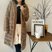 ボーダーファーリバーシブルコート【7f-138-05961】