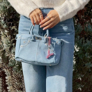 リメイクデニム２WAYバッグ【7e-831-06127】