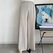 カットオフプリーツパンツ【7e-138-02958】