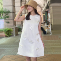 花モチーフワンピース【7i-831-04612】