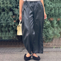 フェイクレザーカーブパンツ【7d-831-06694】