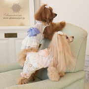 グラマーイズムレースロンパースSM 犬服カバーオール/つなぎ｜【犬服ブランド】Glamour (グラマー