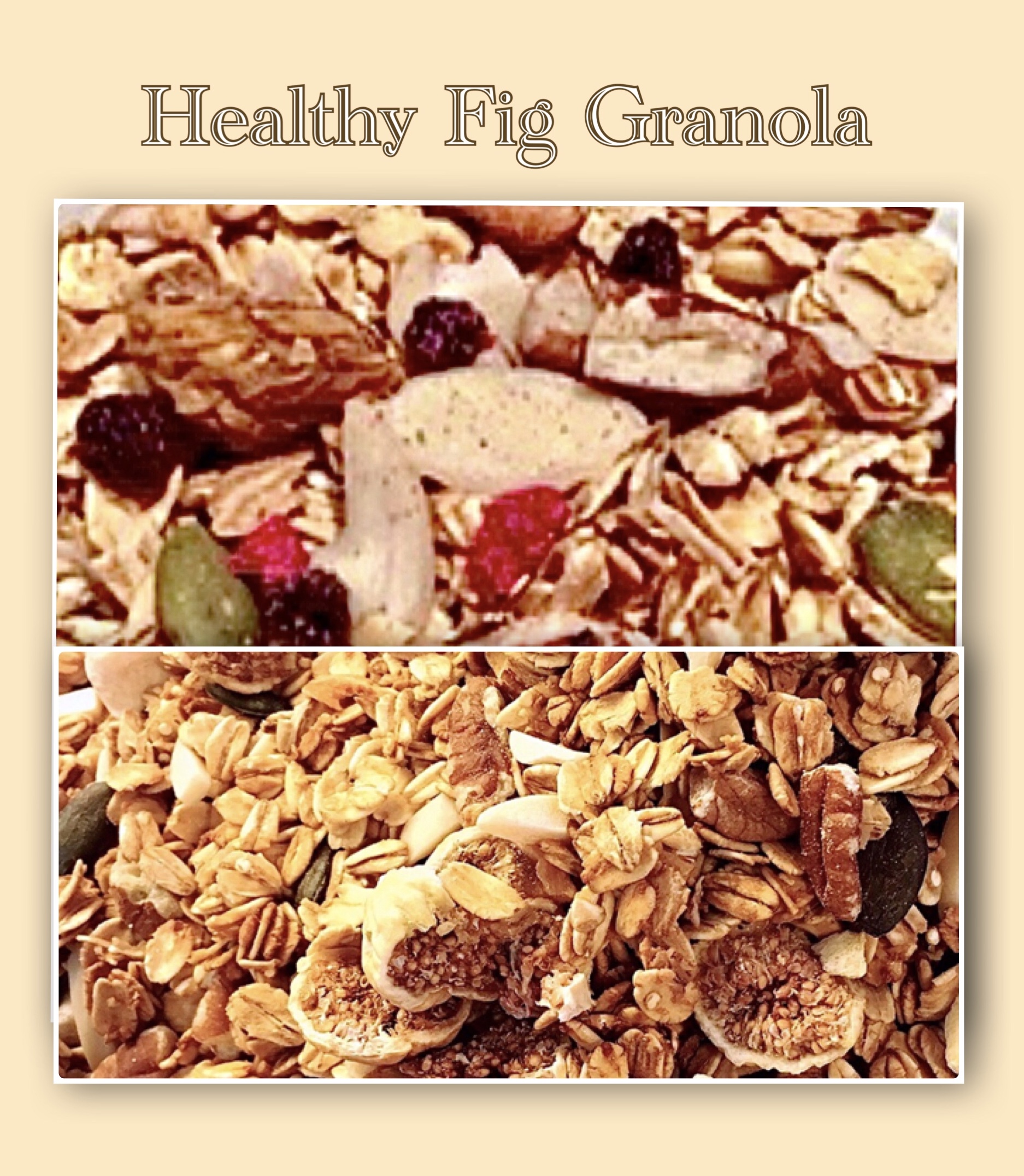 期間限定 ヘルシーフィグ グラノーラ *Healthy Fig Granola 270g