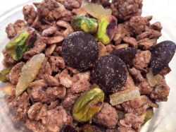 ダークチョコレートグラノーラ/ピスタチオ＊Dark Chocolate Granola/Pistachio 470g