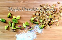 ◆7/27 メープルピスタチオ グラノーラ * Maple Pistachio Granola 110g