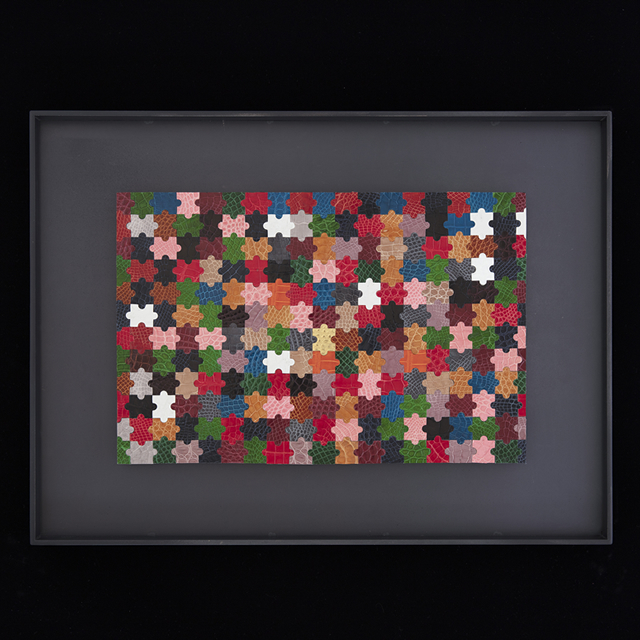 【剛腕】クロコダイル製アート ／　IDEAL WORLD