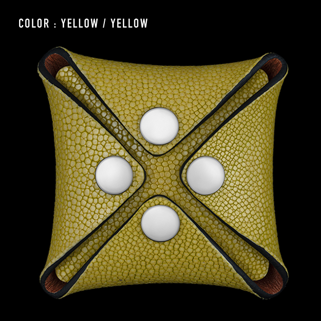 【剛腕】ガルーシャ製 コインケース ／イエロー