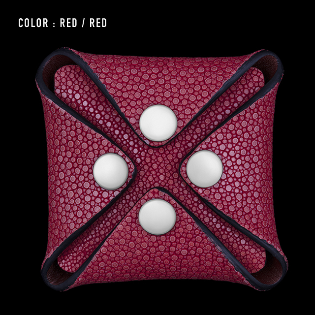 【剛腕】ガルーシャ製 コインケース ／ レッド