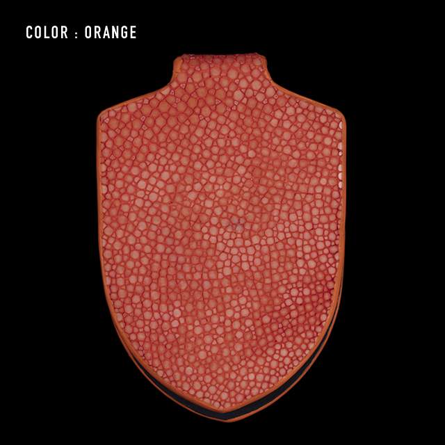 【剛腕】ガルーシャ製 マネークリップ ／オレンジ