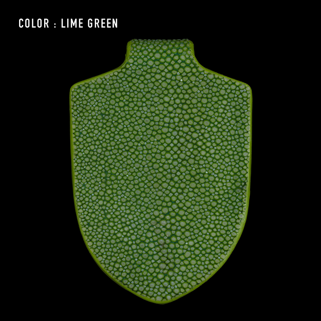 【剛腕】ガルーシャ製 マネークリップ ／ライムグリーン