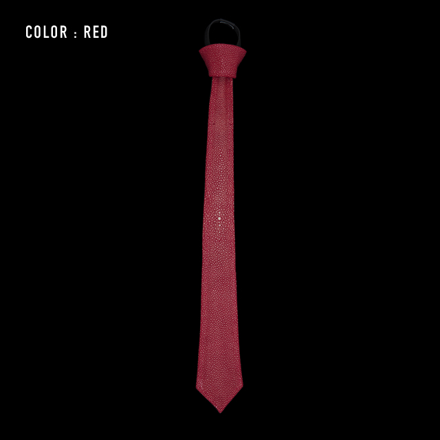 【剛腕】ガルーシャ製 NECK TIE ／ レッド