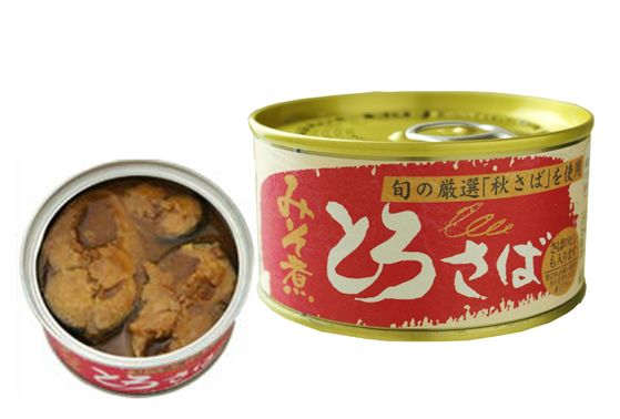 とろさば味噌煮缶