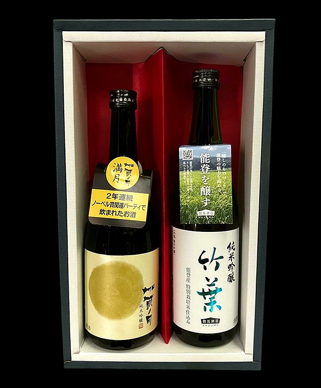 能登と加賀の720ｍｌ純米吟醸2選