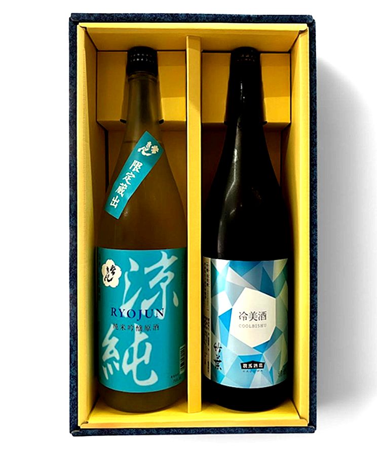 夏季限定！加賀百万石クール清酒1.8L2本セット　