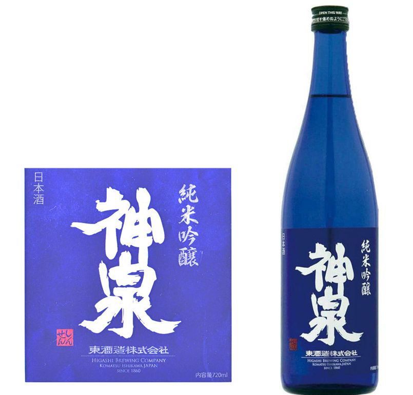 神泉純米吟醸ブルーボトル720