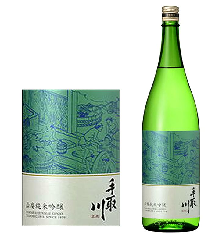 石川県内限定流通の手取川山廃純米吟醸酒