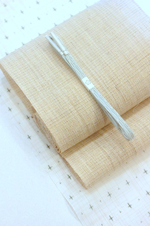 越後上布/八寸名古屋帯・星野利光 重要無形文化財指定