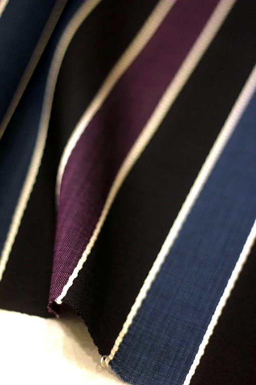 手織九寸名古屋帯/残糸織り 制作・柳 崇