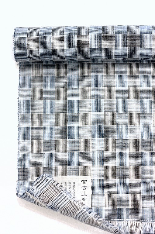 宮古上布九寸名古屋帯/仲宗根みちこ