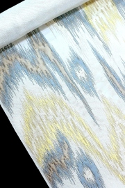 4k1717 袋帯　絹　西陣織　工芸帯地　洛風林　堀江武　赤　黒　緑　柄物　和装 商品紹介 | 染と織たかはし