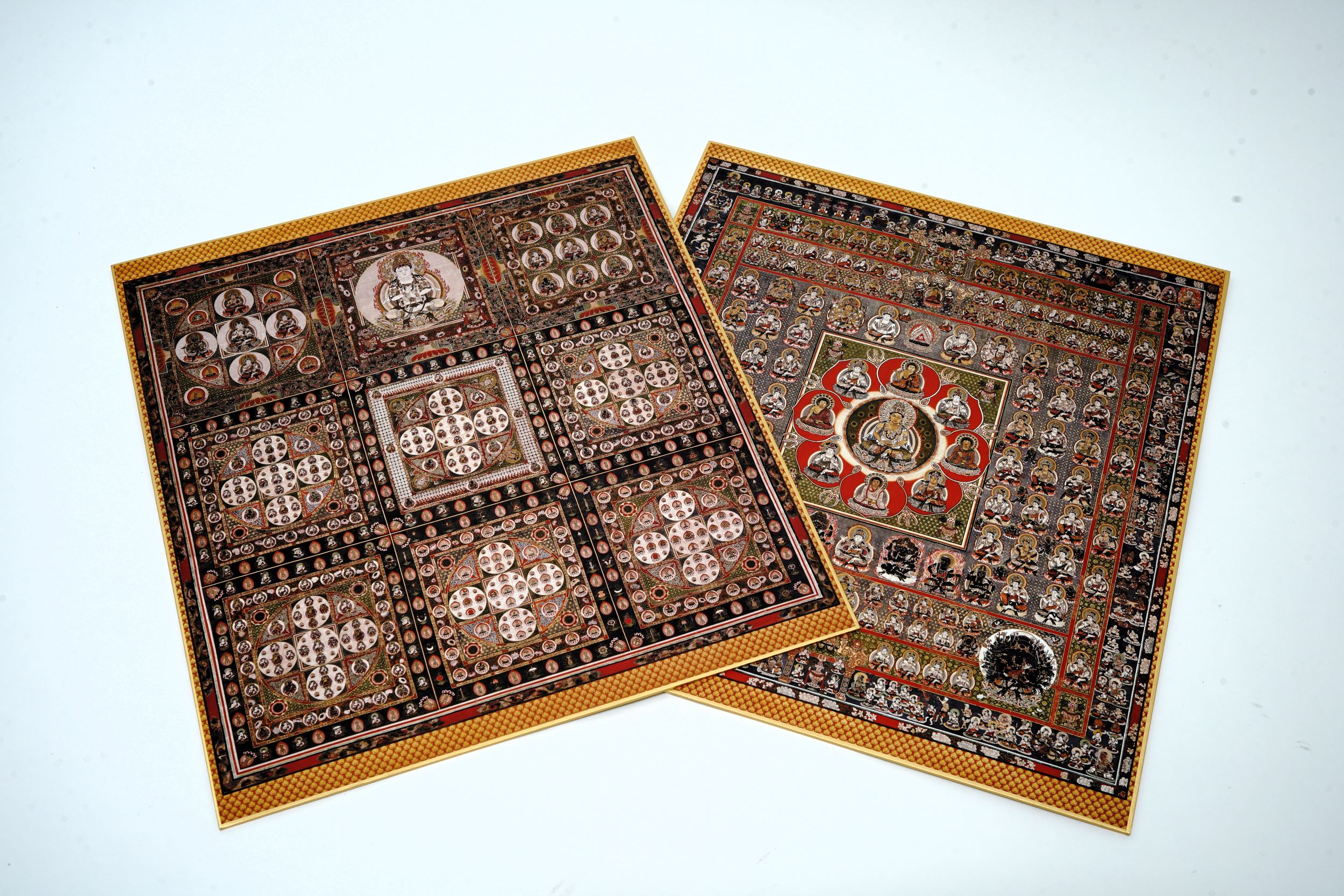 総本山善通寺所蔵　両界曼荼羅図【色紙2枚セット】