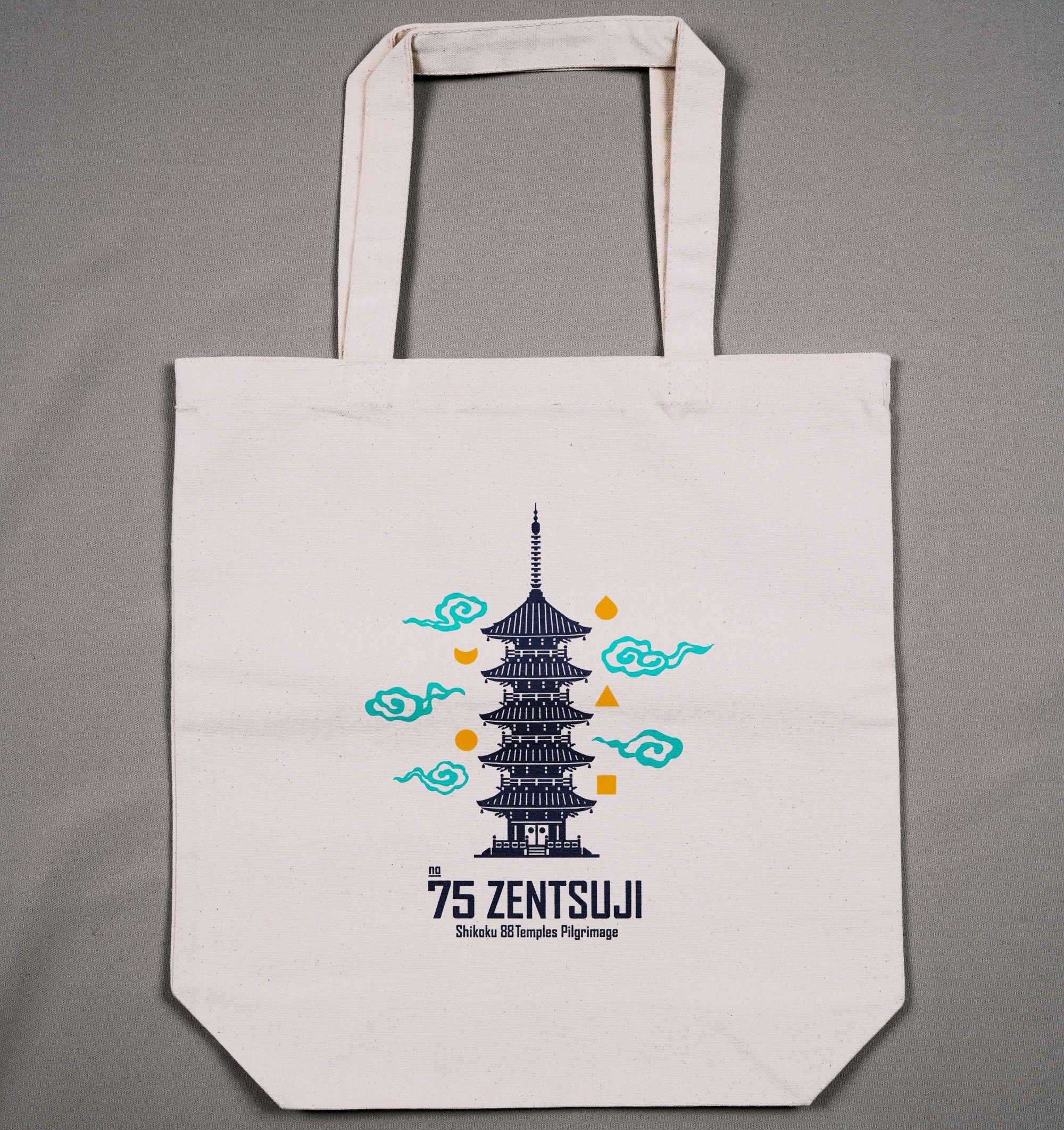 善通寺五重塔トートバッグ　