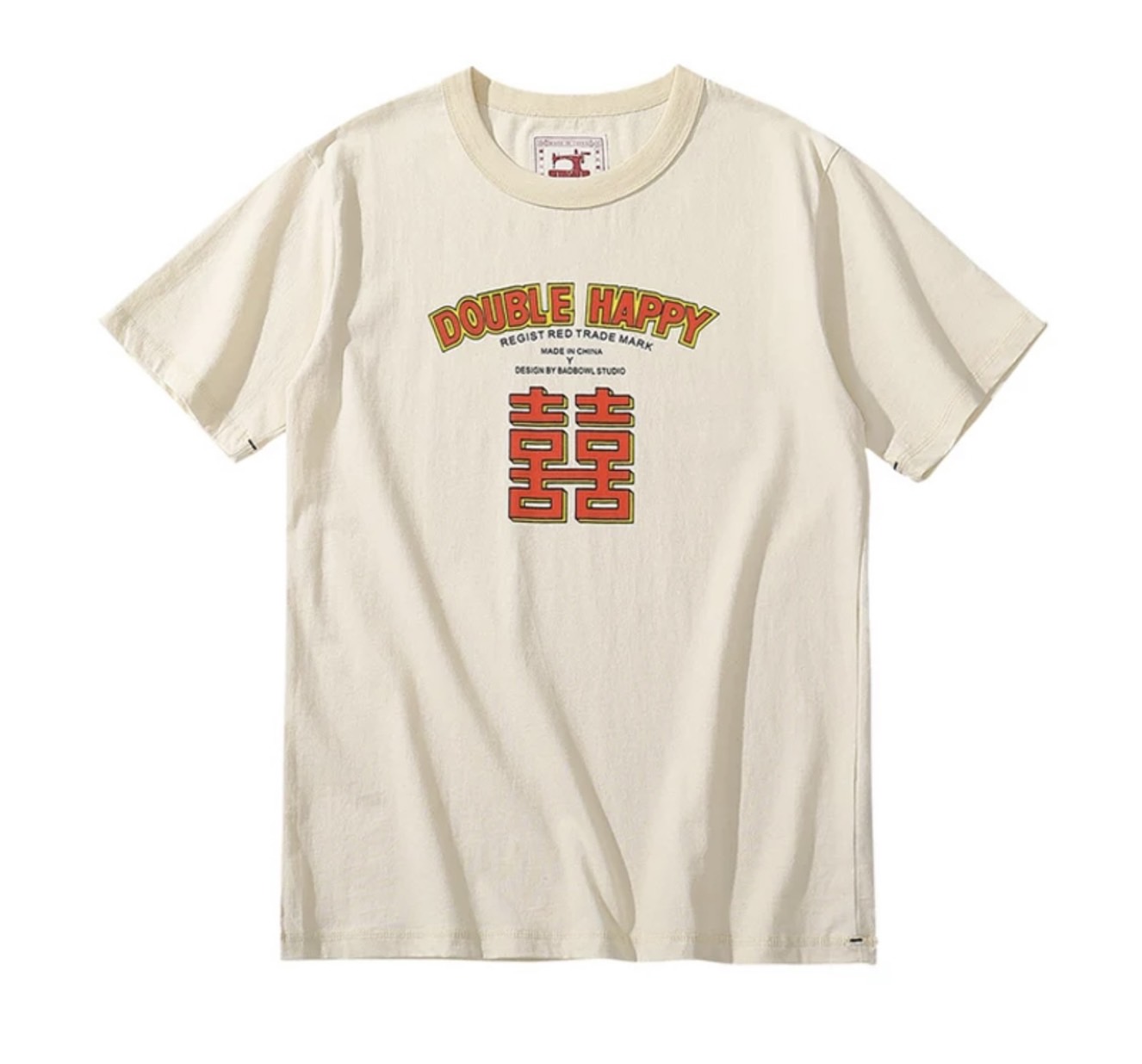 Tシャツ【DOUBLE HAPPY 喜喜】