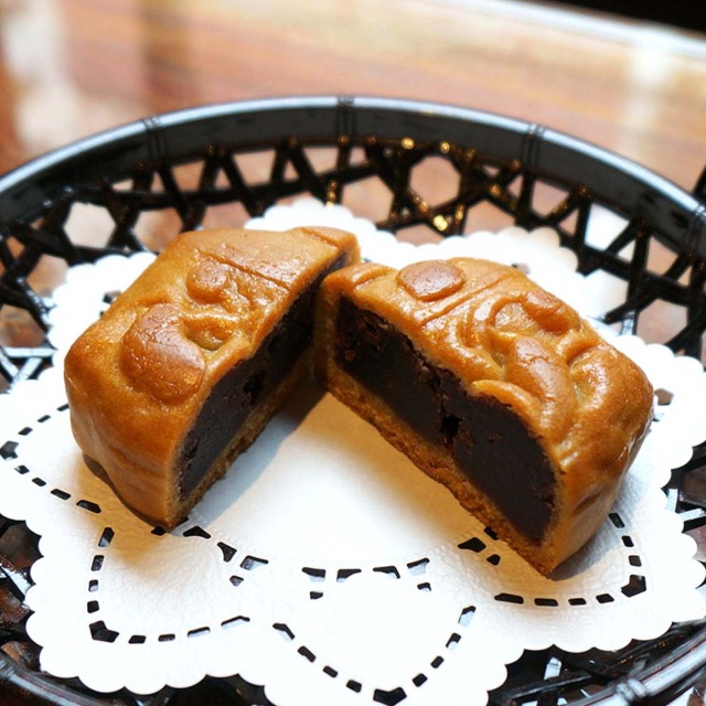 茶組月餅ボックス（ハスあん1、小豆あん2） 悟空オンラインショップ