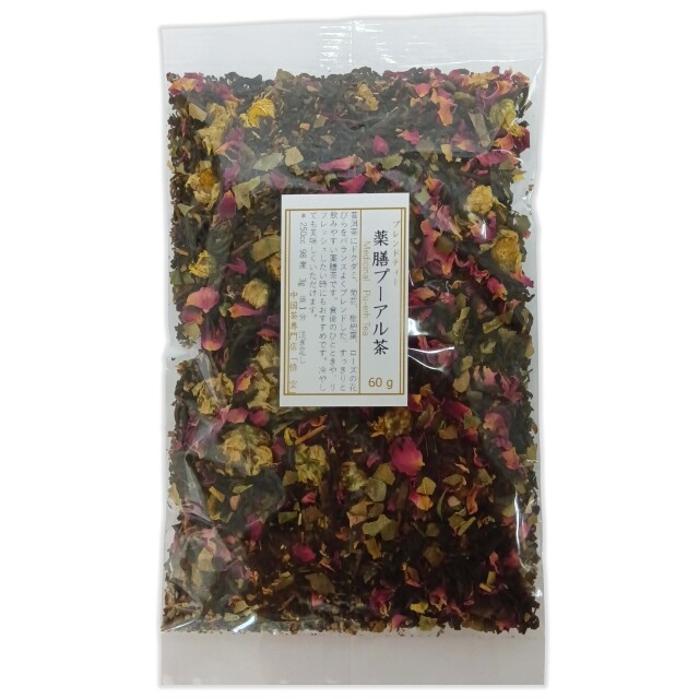 薬膳プーアル茶　パッケージ