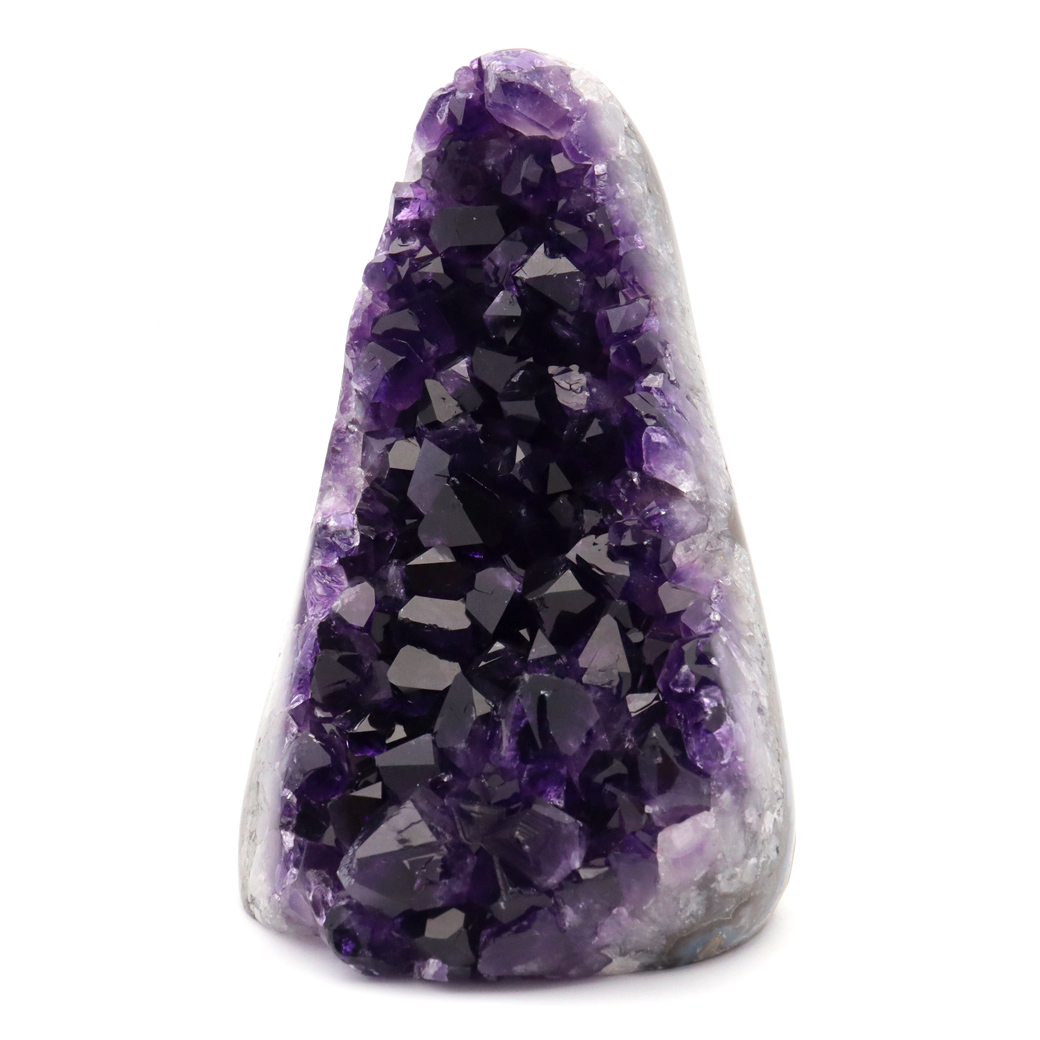 アメジスト クラスター 側面磨き エクストラ グレード EX ドゥルーザ 紫水晶 置き物 原石