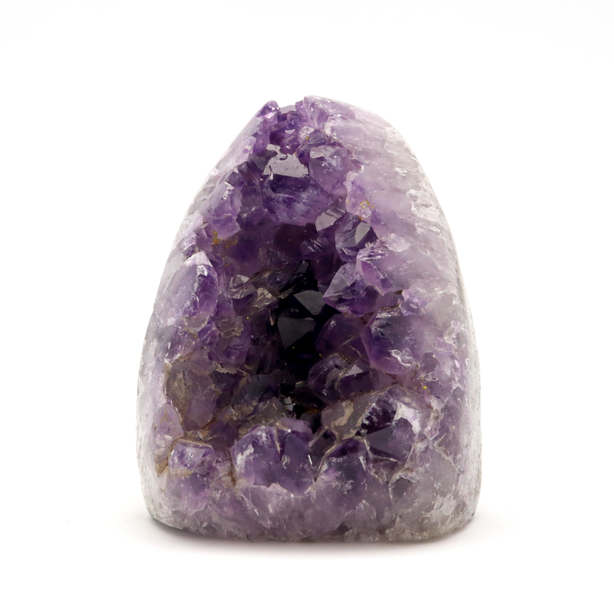 アメジスト クラスター 側面磨き AAA ドゥルーザ 紫水晶 置き物 原石 ウルグアイ産 天然石 1点物 2月 誕生石 天然石 amethyst