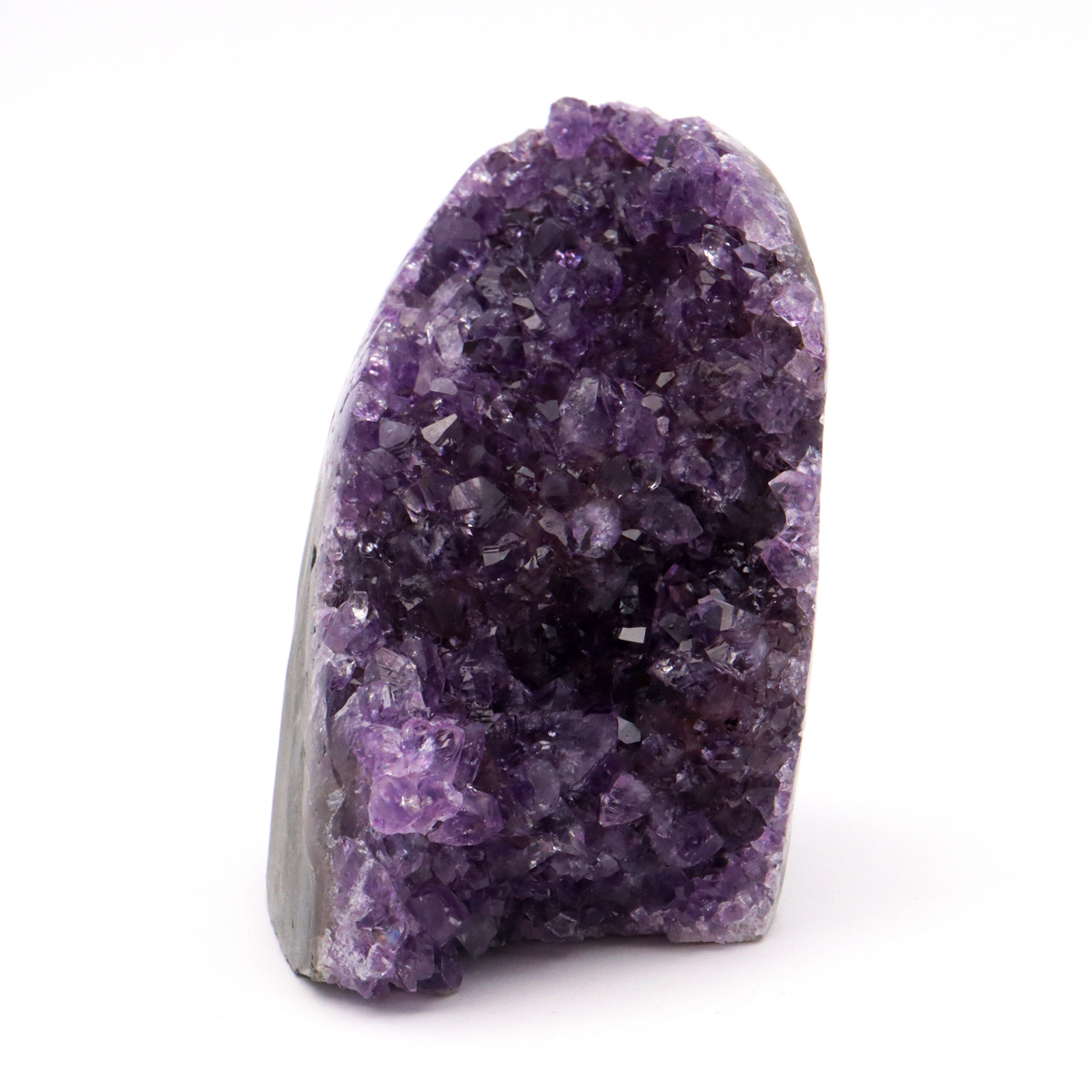 アメジスト クラスター 側面磨き AAA ドゥルーザ 紫水晶 置き物 原石 ウルグアイ産 天然石 1点物 2月 誕生石 天然石 amethyst