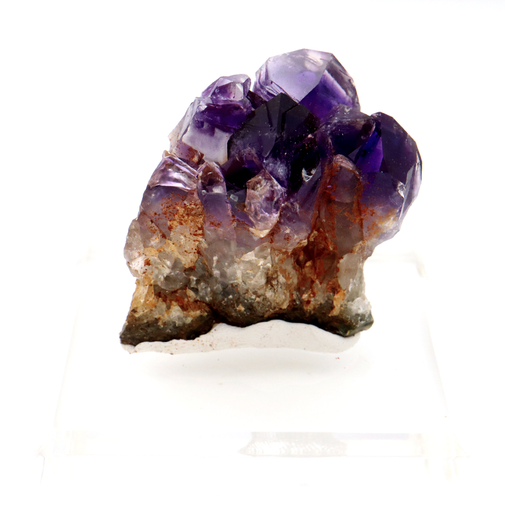 アメジスト クラスター 台付き 紫水晶 置き物 原石 ウルグアイ産 天然石 AAA 1点物 2月 誕生石