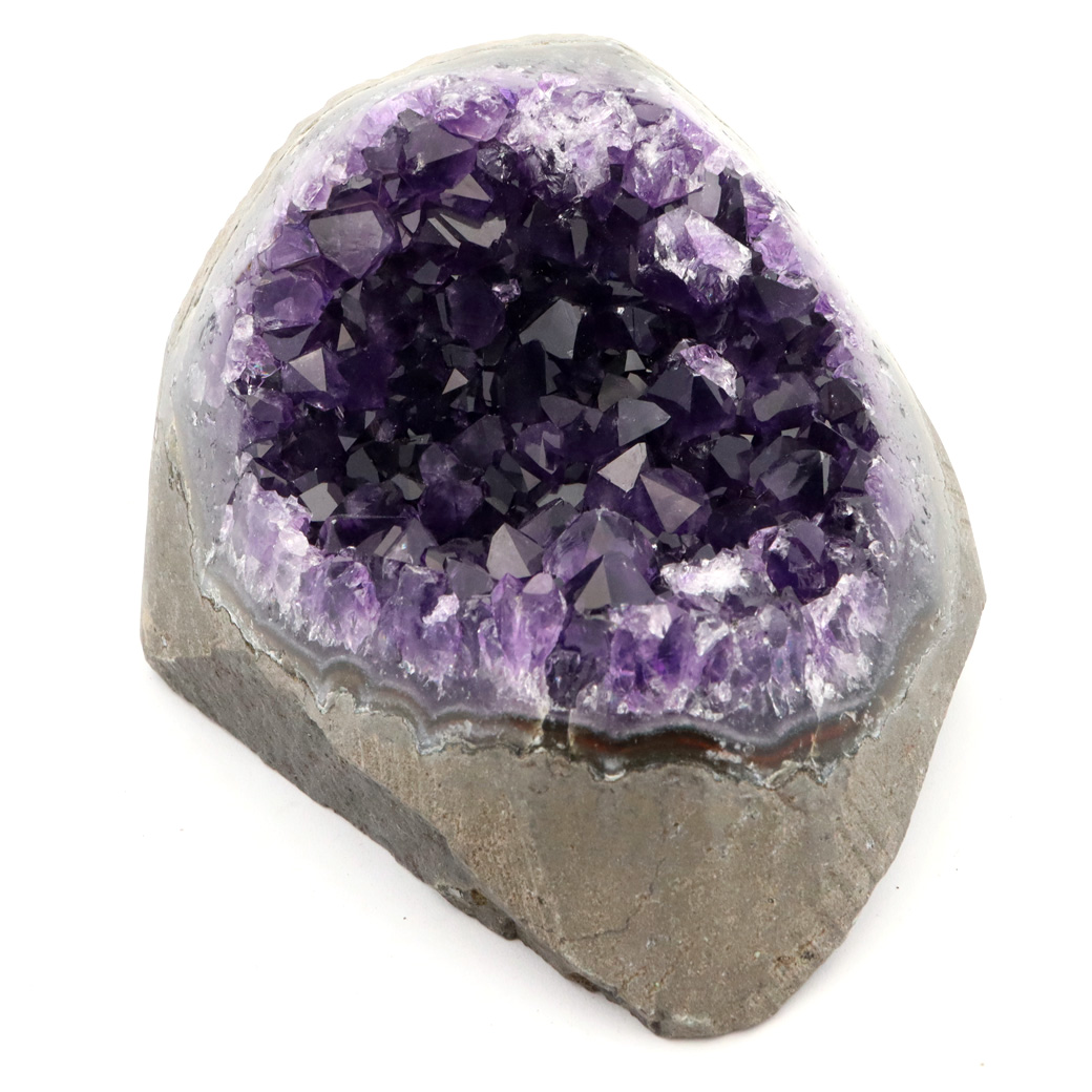 アメジスト クラスター 側面磨き AAA 紫水晶 置き物 原石 ウルグアイ産 天然石 1点物 2月 誕生石