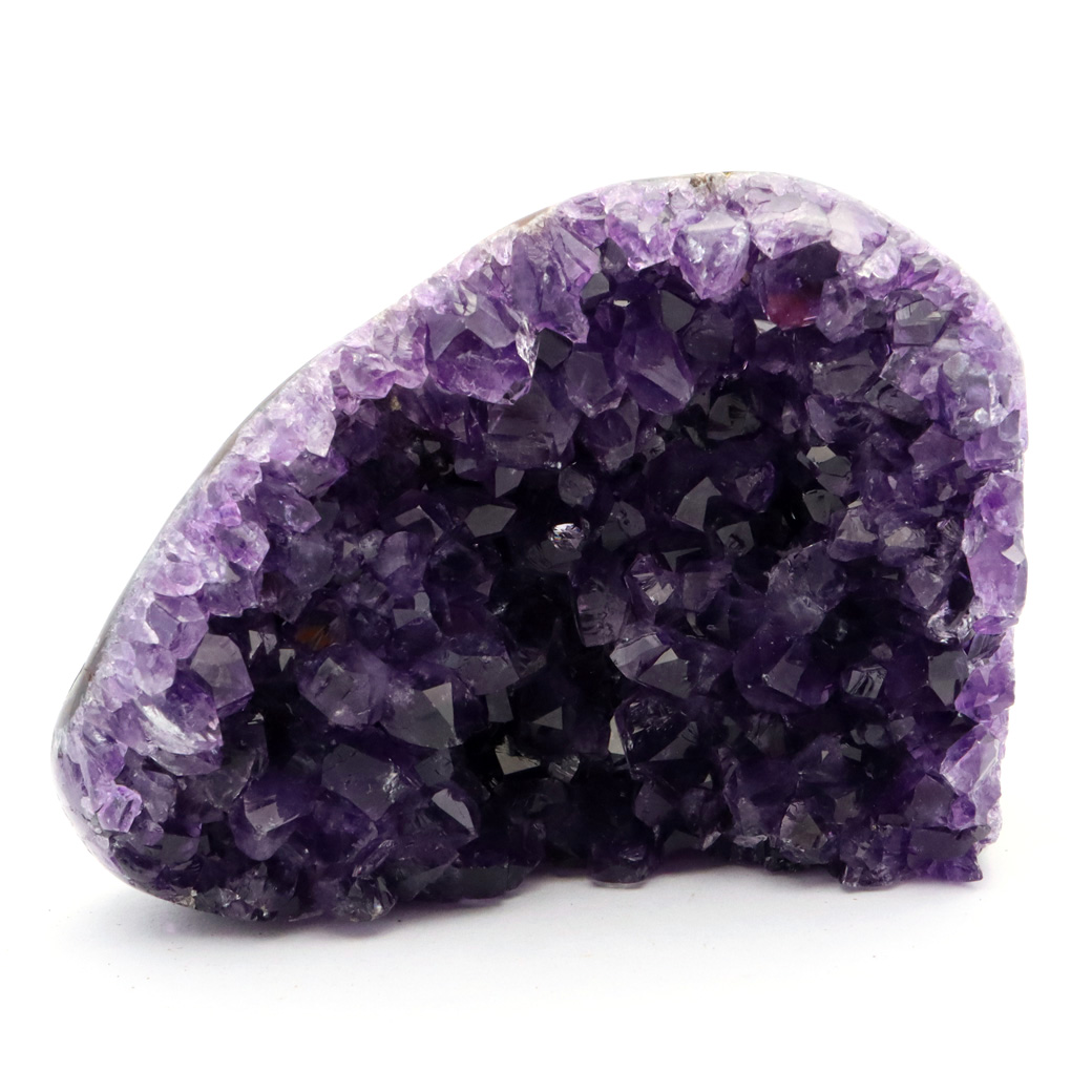 アメジスト クラスター 側面磨き AAA 紫水晶 置き物 原石 ウルグアイ産 天然石 1点物 2月 誕生石