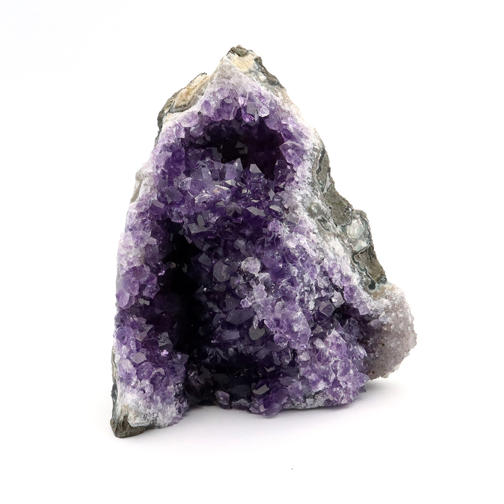 アメジスト クラスター 底切り AAA＋ 紫水晶 置き物 原石 ウルグアイ産 天然石 1点物 2月 誕生石