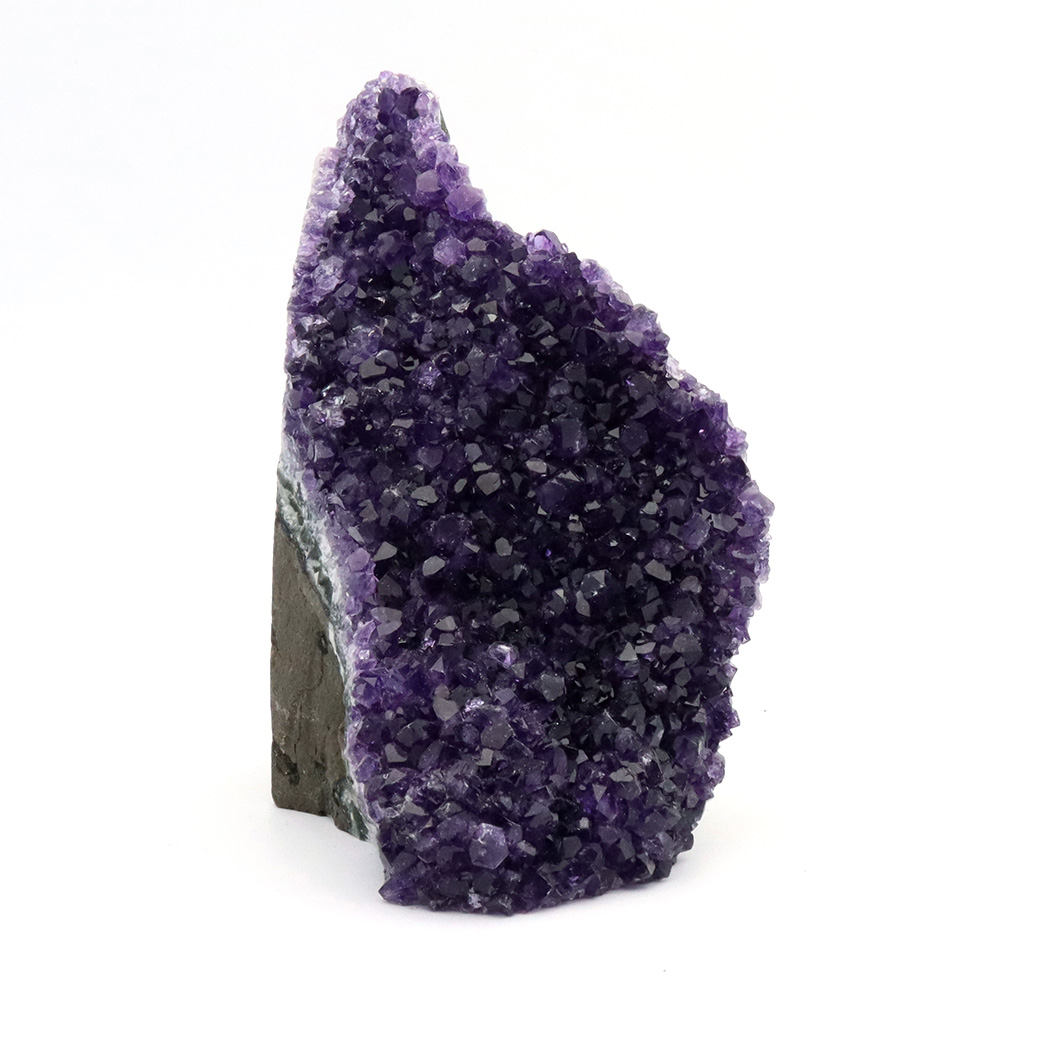 アメジスト クラスター 底切り AAA＋ 紫水晶 置き物 原石 ウルグアイ産 天然石 1点物 2月 誕生石