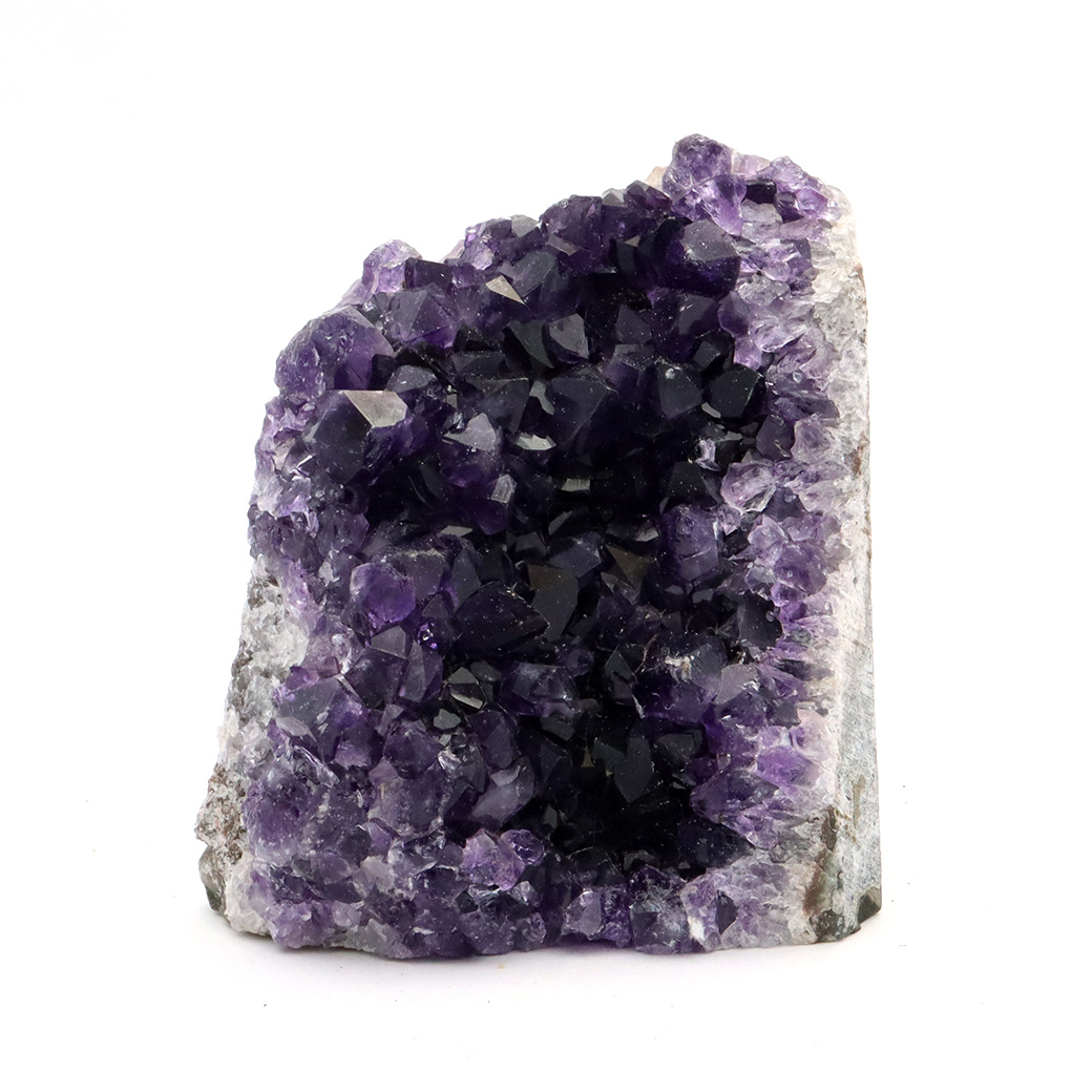 アメジスト クラスター 底切り AAA＋ 紫水晶 置き物 原石 ウルグアイ産 天然石 1点物 2月 誕生石