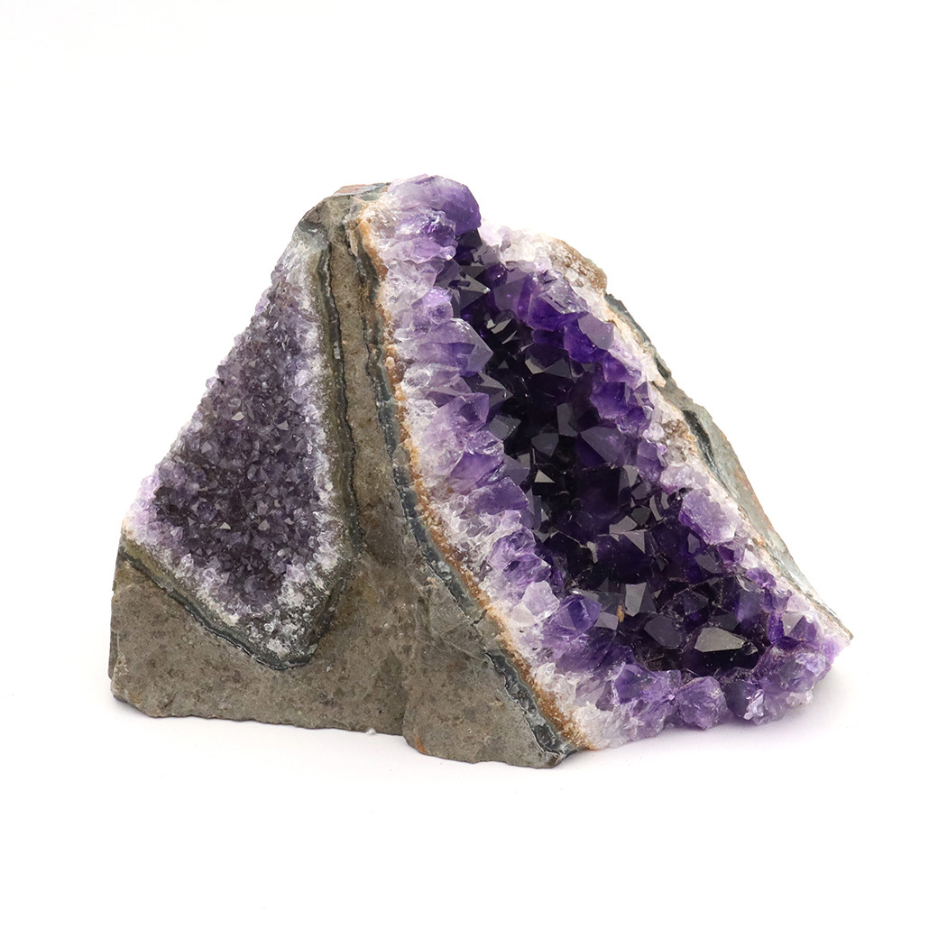 アメジスト クラスター 底切り AAA＋ 紫水晶 置き物 原石 ウルグアイ産 天然石 1点物 2月 誕生石